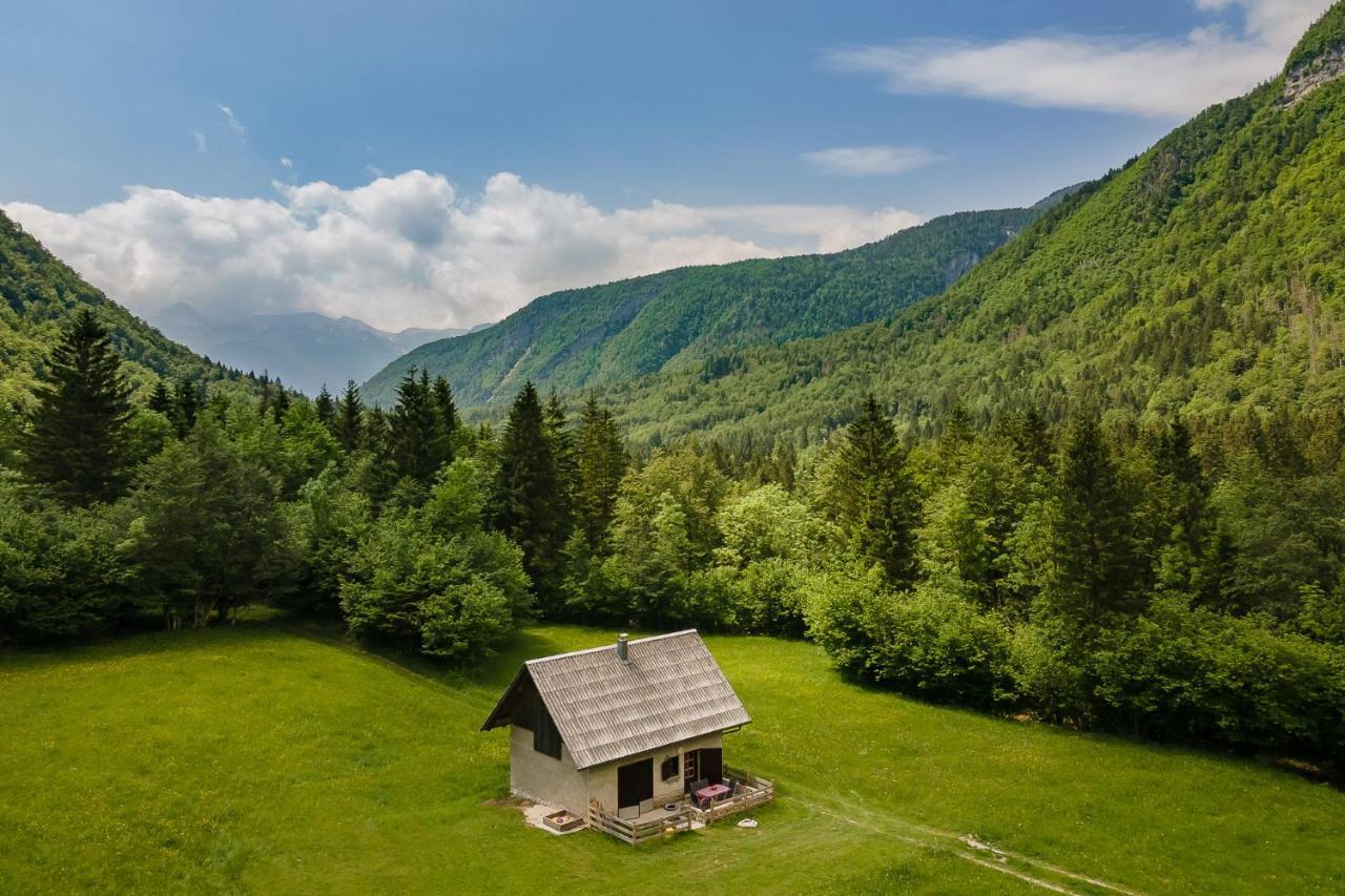 Appartamento Pocitniska Hisa Voje Srednja Vas v Bohinju Esterno foto