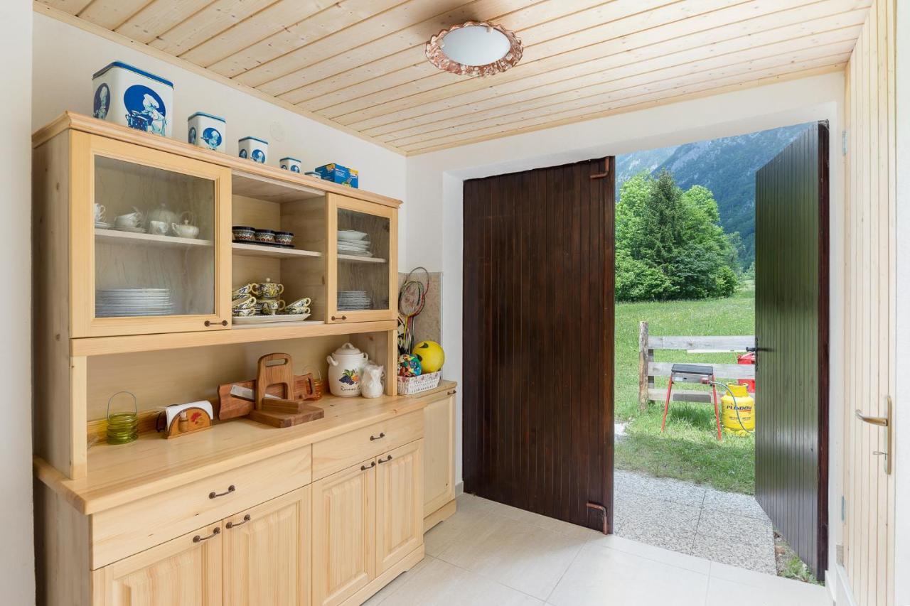 Appartamento Pocitniska Hisa Voje Srednja Vas v Bohinju Esterno foto